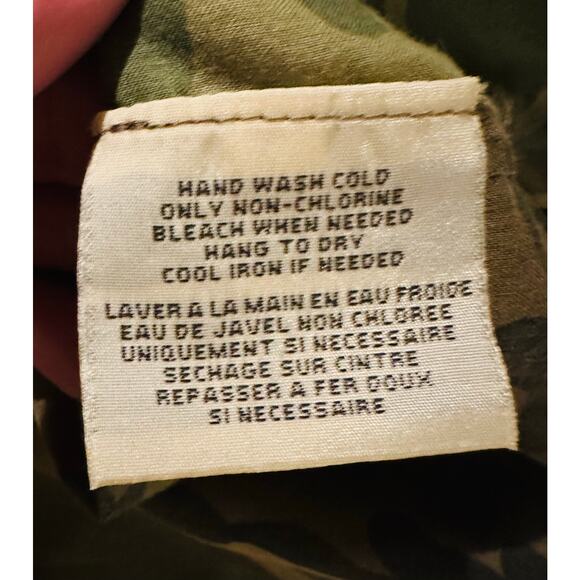 Ralph Lauren - Denim & Supply Camo Button Down Blouse - XL (Vintage) - Picture 8 of 11